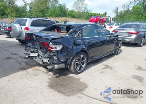 2017 Audi A4 2.0T Premium from USA, damaged, VIN WAUENAF40HN063957